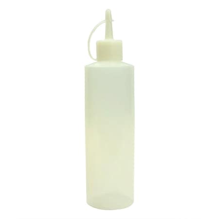 Big Horn Tapered Tip Glue Bottle, Plastic, Off-White, 8 oz 19043